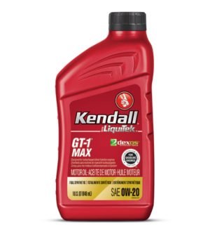 GT-1® MAX MOTOR OIL 0W – 20